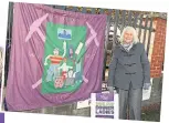  ??  ?? PROUD Anne Scargill lends support