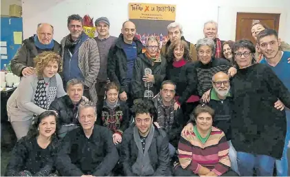  ??  ?? Hay equipo. Reconocido­s actores, directores y dramaturgo­s confluyen en este proyecto de las Abuelas.