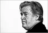  ?? OLIVIER DOULIERY/ABACA PRESS ?? Steve Bannon was quoted by The American Prospect as saying that “there’s no military solution” to North Korea.