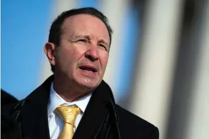  ?? ?? Jeff Landry, Louisiana’s attorney general, faces accusation­s of targeted retaliatio­n and major conflict of interest. Photograph: Evan Vucci/ AP