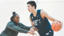  ??  ?? FILIPINO YOUNG PROSPECT KAI SOTTO is no longer part of the NBA G League Ignite after the parties came to a mutual decision for him not to rejoin the team.