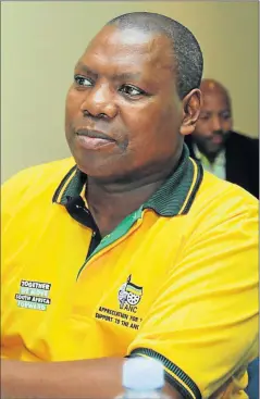  ?? Picture: SIBONGILE NGALWA ?? HEAVYWEIGH­T: ANC treasurer general Zweli Mkhize is leading the
membership scam investigat­ion