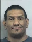  ?? PHOTO COURTESY ICSO RECORDS DIVISION ?? Pablo Vasquez, 43, was booked in Imperial County Jail on Thursday, January 26, for the illegal transporta­tion and possession of narcotics, per a Brawley Police Department press release.