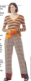  ??  ?? Printed trousers, £275
( jigsaw-online.com)