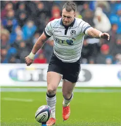  ?? Picture: Getty. ?? Stuart Hogg scored three tries in five games.