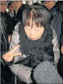  ?? Picture: AFP ?? POISON LADY: Japanese woman Chisako Kakehi, known as the ‘Black Widow’, who is accused of poisoning four elderly men, including her husband, with cyanide