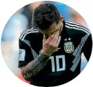  ??  ?? Lionel Messi and Argentina struggled against Iceland.