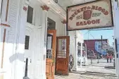  ?? TRAVEL NEVADA ?? The Bucket of Blood Saloon is in Virginia City, Nev.