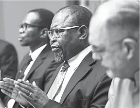  ?? (Pic: REUTERS/ESA ALEXANDER) ?? Finance Minister Enoch Godongwana.