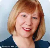  ??  ?? Roberta Witty