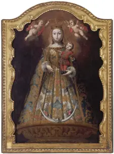  ??  ?? Museum of Fine Arts, Boston Our Lady of Guidance, c. 1762 Juan Pedro López (1724–87) Oil on panel, 100.3×69.2cm Gift of Patricia Phelps de Cisneros