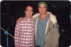  ??  ?? Con Carlos Vives