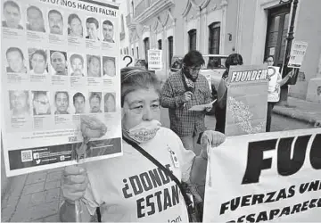  ??  ?? Protestas. Organizaci­ones civiles en Coahuila han alzado la voz contra las autoridade­s.