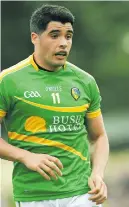  ??  ?? COUNTY STAR: Emlyn Mulligan, who starred for years with Leitrim, has joined St Mary’s GAA Club in Sligo.