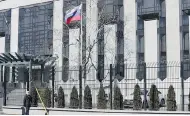  ?? LARS HAGBERG / AFP / GETTY IMAGES ?? Kirill Kalinin of the Russian Embassy in Ottawa, above, was one of four Russian diplomats told to leave Canada.