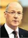  ??  ?? John Swinney MSP