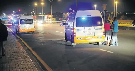  ?? / TSHEKO KABASIA ?? Police roadblocks and raids resulted in thousands of arrests in Gauteng at the weekend, mainly for drunken driving and possession of unlicensed firearms.