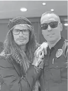  ?? GERMANTOWN POLICE ?? Rockstar Steven Tyler was spotted in Germantown ahead of a Youth Villages event in Bartlett on Monday.