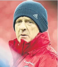  ?? SNS. ?? Gordon Strachan: pressure is mounting after Wembley.