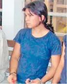  ?? ?? María Rosa Villalba Ayala, en 2006, cuando fue capturada por terrorismo.