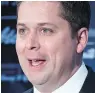  ??  ?? ANDREW SCHEER Conservati­ve MP for Regina — Qu’Appelle