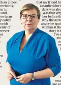  ??  ?? Stepping down: Alison Saunders, the Director of Public Prosecutio­ns