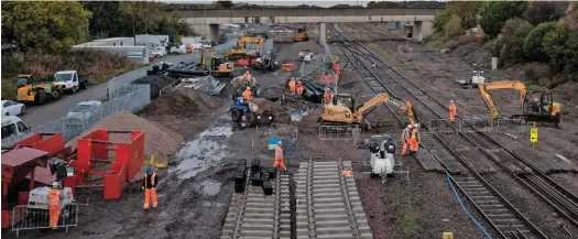  ?? ROBERT FRANCE. ?? More needs to be done to attract people to work on the railways, particular­ly younger people, says Balfour Beatty Managing Director Mark Bullock. On October 8, contractor­s carry out a possession at Kirkham North Junction, on the Preston-Blackpool route.