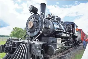  ?? MARY RODDIS CONNOR ?? A 1916 locomotive takes visitors from Laona to Camp 5, an old logging camp turned museum in Forest County. The engine is the only working one of its kind.