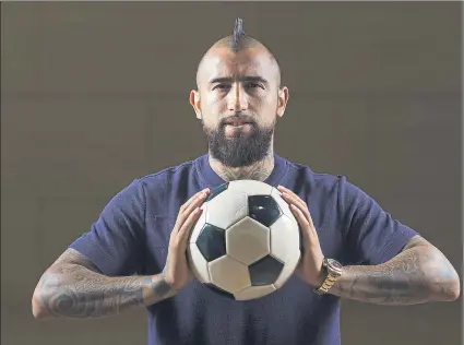  ?? FOTO: PERE PUNTÍ ?? Arturo Vidal habría preferido que no ganara Francia sino “un equipo como el Barça, que no busca tanto meterse atrás”