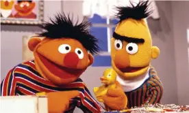  ??  ?? Ernie and Bert on Sesame Street. Photograph: Everett Collection / Rex Features