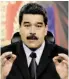  ?? BILD: SN/AFP ?? Nicolás Maduro lässt nicht von der Macht.