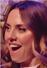 ??  ?? ... and Mel C’s shocked reaction