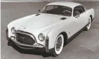  ??  ?? The SS was the third of three specials Ghia built in 1952 that shared the same styling themes.