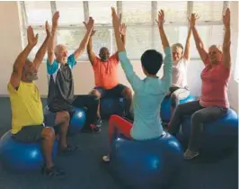  ?? / Getty Images ?? La actividad física y alimentaci­ón saludable inciden en la salud.