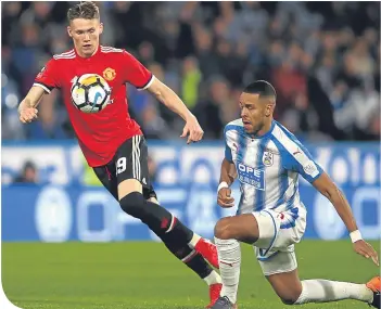  ??  ?? Manchester United starlet Scott Mctominay looks set to have a bright career