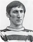  ??  ?? George Grimshaw in his Forfar days