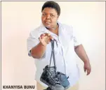  ??  ?? KHANYISA BUNU