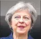  ?? BLOOMBERG ?? Relief for PM May