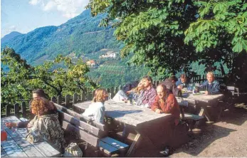  ?? FOTO: SRT ?? Törggelen in Südtirol bedeutet oft auch, herrliche Aussichten zu genießen.