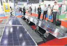  ??  ?? The ‘Asean Sustainabl­e Energy Week’ highlights renewable energy sources.