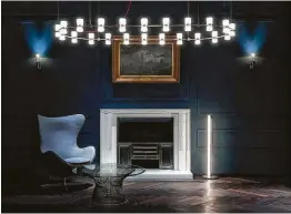  ?? Photo courtesy of Casa Houston ?? Viabizzuno lighting adds a luxury touch.