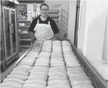  ?? CONTRIBUTE­D ?? Megan Fraser is currently working her dream job at Crossroads Country Market in Thorburn.