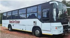  ?? ?? The bus that crashed 50m down the bridge in Limpopo was similar to this one.