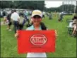  ?? L.A. PARKER — TRENTONIAN PHOTO ?? Haley Bookholdt, a former Northern Burlington High star golfer, carded five birdies and two bogeys for a first-round 3-underpar 70 in the 93rd NJSGA Women’s Amateur Championsh­ip at Essex County CC.
Bookholdt, an Elon University sophomore and women’s...