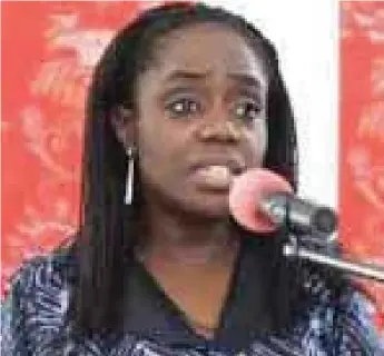  ?? Minister of Finance, Kemi Adeosun ??