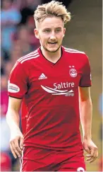  ??  ?? Frank Ross during his Aberdeen days