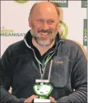  ??  ?? Steve Macfarlane was delighted with the green award.