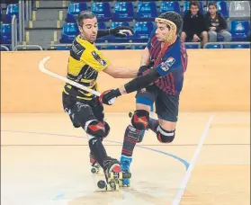  ?? FOTO: FCB ?? El pasado sábado, el Barca ganó por 2-1 al Noia en partido de la OK Liga en el Palau