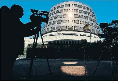  ?? EMILIA GUTIÉRREZ ?? Vista del edificio del Tribunal Constituci­onal, que hoy empieza la deliberaci­ón en torno a la Lomce