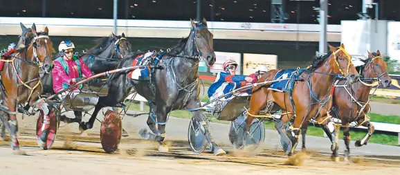  ?? Picture: PETER STAPLES ?? STAKES BENEFIT: Seven additional meetings should ensure even greater growth for the harness racing code in 2018-19.